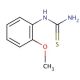 1-(2-Methoxyphenyl)-2-thiourea (CAS 1516-37-6) - chemical structure image