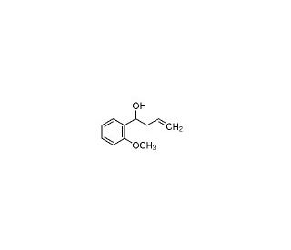 1-(2-Methoxyphenyl)-3-buten-1-ol (CAS 24165-67-1) - chemical structure image