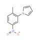 1-(2-Methyl-5-nitrophenyl)-1H-pyrrole - chemical structure image