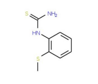 1-[2-(Methylthio)phenyl]-2-thiourea (CAS 59084-10-5) - chemical structure image