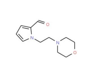 1-(2-Morpholin-4-yl-ethyl)-1H-pyrrole-2-carbaldehyde - chemical structure image