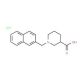 1-(2-Naphthylmethyl)piperidine-3-carboxylic acidhydrochloride - chemical structure image