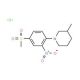 1-[2-Nitro-4-(methylsulfonyl)phenyl]-3-methylpiperidine hydrochloride - chemical structure image