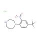1-[2-Nitro-4-(trifluoromethyl)phenyl-[1,4]diazepane hydrochloride - chemical structure image
