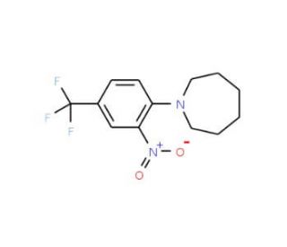 1-[2-Nitro-4-(trifluoromethyl)phenyl]-hexamethylenimine - chemical structure image