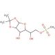 1,2-O-Isopropylidene-6-methyl-sulfonyl-α-D-glucofuranose - chemical structure image