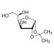 1,2-O-Isopropylidene-α-D-glucofuranose (CAS 18549-40-1) - chemical structure image