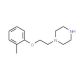 1-(2-o-Tolyloxy-ethyl)-piperazine - chemical structure image