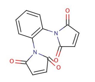 1,2-Phenylene-bis-maleimide (CAS 13118-04-2) - chemical structure image