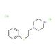 1-[2-(phenylthio)ethyl]piperazine dihydrochloride - chemical structure image