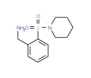 1-[2-(piperidin-1-ylsulfonyl)phenyl]methanamine - chemical structure image