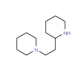 1-(2-piperidin-2-yl-ethyl)-piperidine (CAS 14759-07-0) - chemical structure image