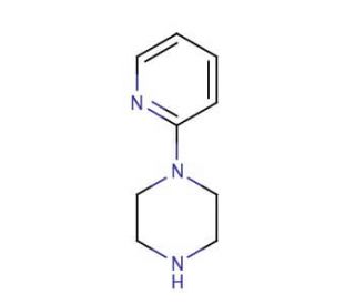 1-(2-Pyridyl)piperazine (CAS 34803-66-2) - chemical structure image