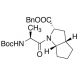 1-(2-tBoc-amino-1-oxopropyl)octahydrocyclopenta[b]pyrrole-2-carboxylic Acid Bn Ester (CAS 129048-22-2) - chemical structure i