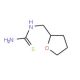 1-(2-Tetrahydrofurfuryl)-2-thiourea (CAS 66892-25-9) - chemical structure image