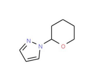 1-(2-Tetrahydropyranyl)-1H-pyrazole (CAS 449758-17-2) - chemical structure image