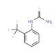 1-[2-(Trifluoromethyl)phenyl]-2-thiourea (CAS 1736-71-6) - chemical structure image