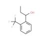 1-[2-(Trifluoromethyl)phenyl]propan-1-ol (CAS 878572-13-5) - chemical structure image