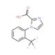 1-(2-Trifluoromethylphenyl)-imidazole-2-carboxylic acid - chemical structure image