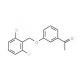 1-{3-[(2-Chloro-6-fluorobenzyl)oxy]phenyl}-1-ethanone - chemical structure image