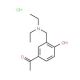 1-{3-[(diethylamino)methyl]-4-hydroxyphenyl}ethanone hydrochloride (CAS 93390-71-7) - chemical structure image