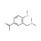 1-{3-[(dimethylamino)methyl]-4-methoxyphenyl}ethanone - chemical structure image