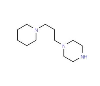 1-[3-(1-Piperidino)propyl]piperazine - chemical structure image