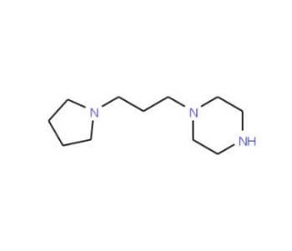 1-[3-(1-Pyrrolidino)propyl]piperazine (CAS 224309-80-2) - chemical structure image