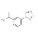 1-[3-(1H-1,2,3,4-tetrazol-1-yl)phenyl]ethan-1-amine - chemical structure image