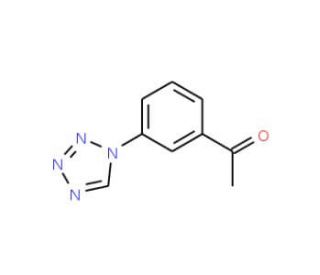 1-[3-(1H-Tetrazol-1-yl)phenyl]ethanone - chemical structure image