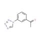 1-[3-(1H-Tetrazol-1-yl)phenyl]ethanone - chemical structure image