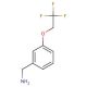1-[3-(2,2,2-trifluoroethoxy)phenyl]methanamine - chemical structure image