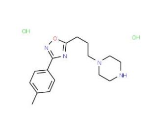 1-{3-[3-(4-methylphenyl)-1,2,4-oxadiazol-5-yl]propyl}piperazine dihydrochloride - chemical structure image