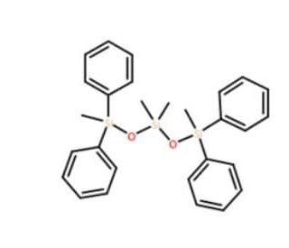 1,3,3,5-Tetramethyl-1,1,5,5-tetraphenyltrisiloxane - chemical structure image