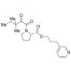 1-(3,3-Dimethyl-1,2-dioxopentyl)-L-proline 3-(3-pyridinyl)propyl Ester (CAS 186452-09-5) - chemical structure image