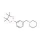 1-[3-(4,4,5,5-Tetramethyl-1,3,2-dioxaborolan-2-yl)benzyl]piperidine (CAS 859833-21-9) - chemical structure image