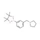 1-[3-(4,4,5,5-Tetramethyl-1,3,2-dioxaborolan-2-yl)benzyl]pyrrolidine (CAS 884507-45-3) - chemical structure image