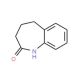 1,3,4,5-tetrahydro-2H-1-benzazepin-2-one (CAS 4424-80-0) - chemical structure image