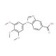 1-(3,4,5-Trimethoxyphenyl)-1H-benzimidazole-5-carboxylic acid - chemical structure image