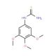 1-(3,4,5-Trimethoxyphenyl)-2-thiourea (CAS 59083-54-4) - chemical structure image