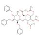 1,3,4,6-Tetra-O-acetyl-2-(2′,3′,4′-tri-O-benzoyl-α-L-fucopyranosyl)-α-D-galactopyranose (CAS 56889-55-5) - chemical structure