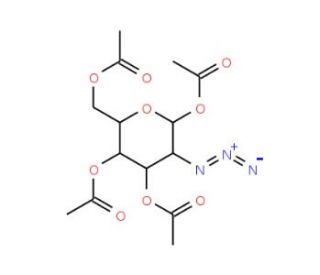 1,3,4,6-Tetra-O-acetyl-2-azido-2-deoxy-a-D-galactopyranose (CAS 67817-30-5) - chemical structure image