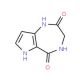 1,3,4,6-Tetrahydropyrrolo[3,2-e]-[1,4]diazepine-2,5-dione - chemical structure image