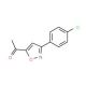 1-[3-(4-Chlorophenyl)-5-isoxazolyl]-1-ethanone (CAS 37091-33-1) - chemical structure image