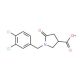 1-(3,4-Dichloro-benzyl)-5-oxo-pyrrolidine-3-carboxylic acid - chemical structure image