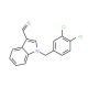1-(3,4-Dichlorobenzyl)-1H-indole-3-carbaldehyde (CAS 90815-02-4) - chemical structure image