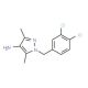 1-(3,4-Dichlorobenzyl)-3,5-dimethyl-1H-pyrazol-4-amine - chemical structure image