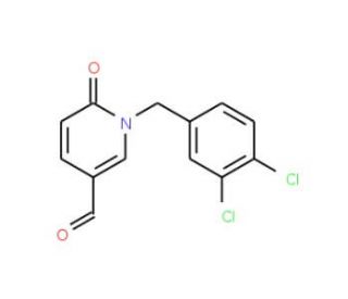 1-(3,4-Dichlorobenzyl)-6-oxo-1,6-dihydro-3-pyridinecarbaldehyde - chemical structure image