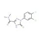 1-(3,4-Dichlorophenyl)-2,5-dihydro-5-oxo-1H-1,2,4-triazole-3-carboxylic acid dimethylamide - chemical structure image