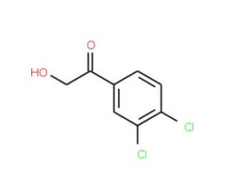 1-(3,4-Dichlorophenyl)-2-hydroxy-1-ethanone (CAS 113337-38-5) - chemical structure image